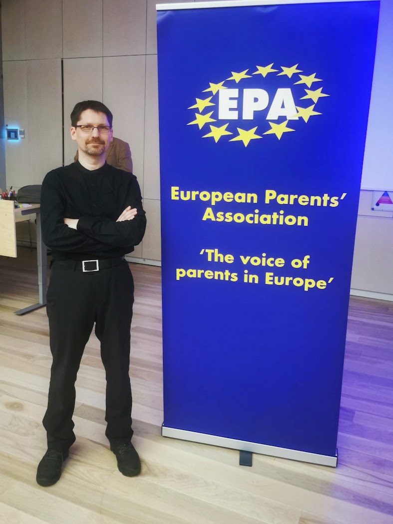 Robert Vurušič vicepresident EPA - podpredsednik Evropske starševske zveze
